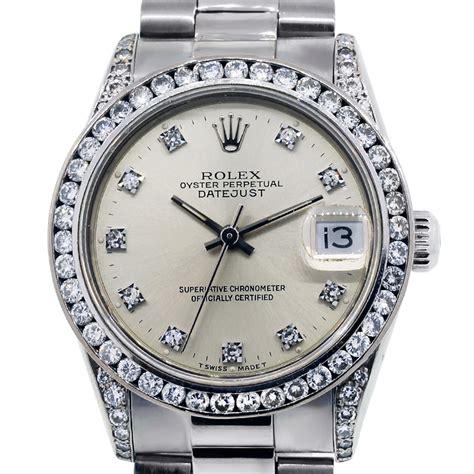 womens rolex watch white gold|Rolex White Gold Womens .